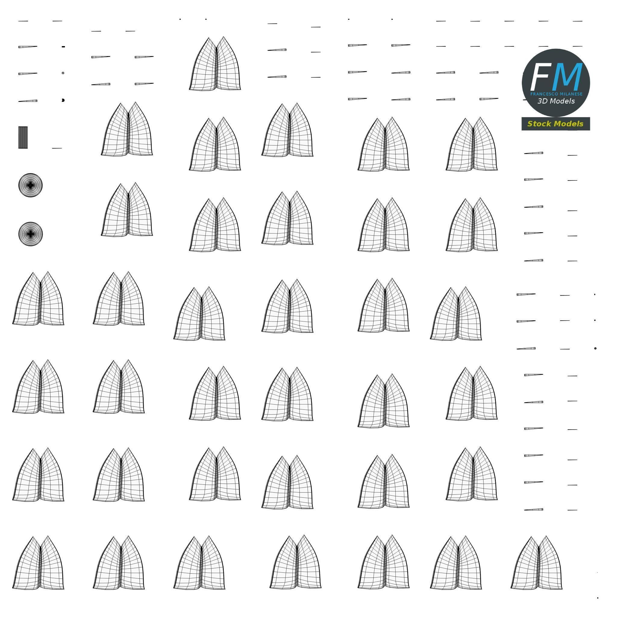 Rotating chimney cap 3D model_12