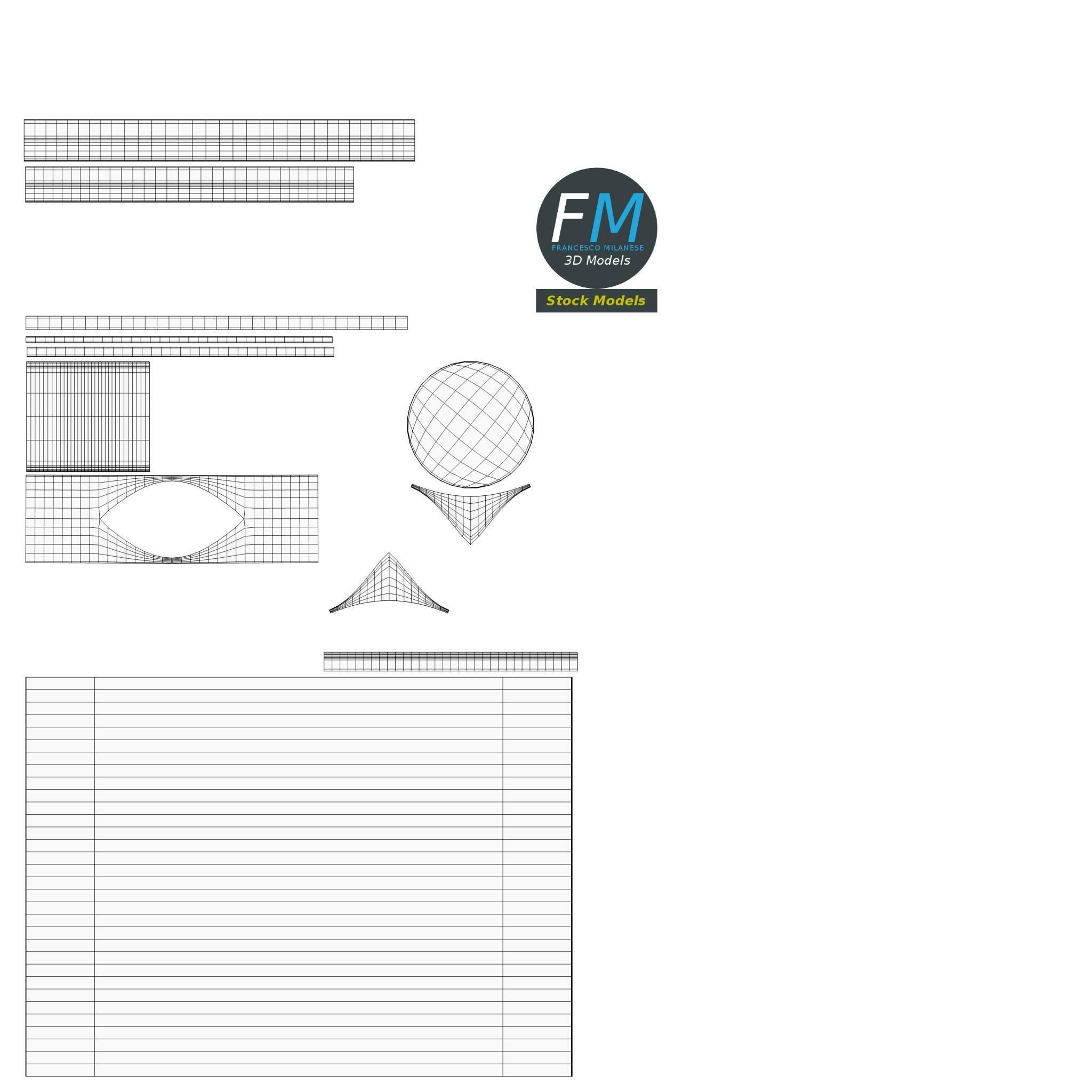 Hydraulic damper 3D model_12