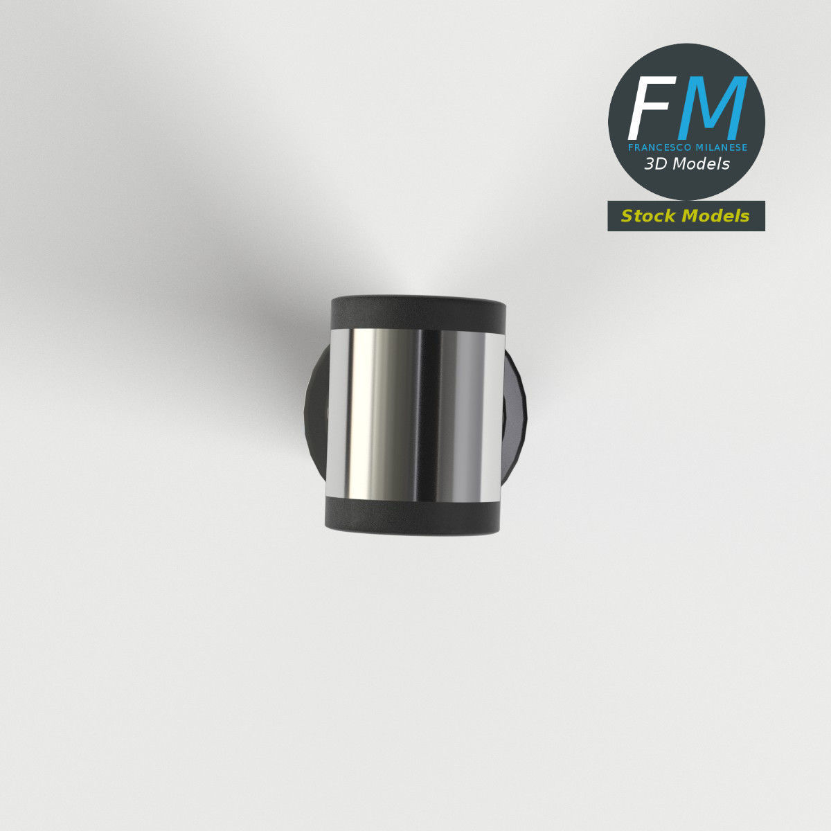 Hydraulic damper 3D model_6