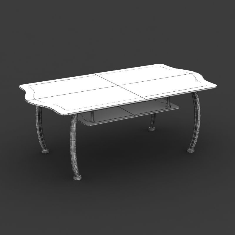 Center Table 3D model_5