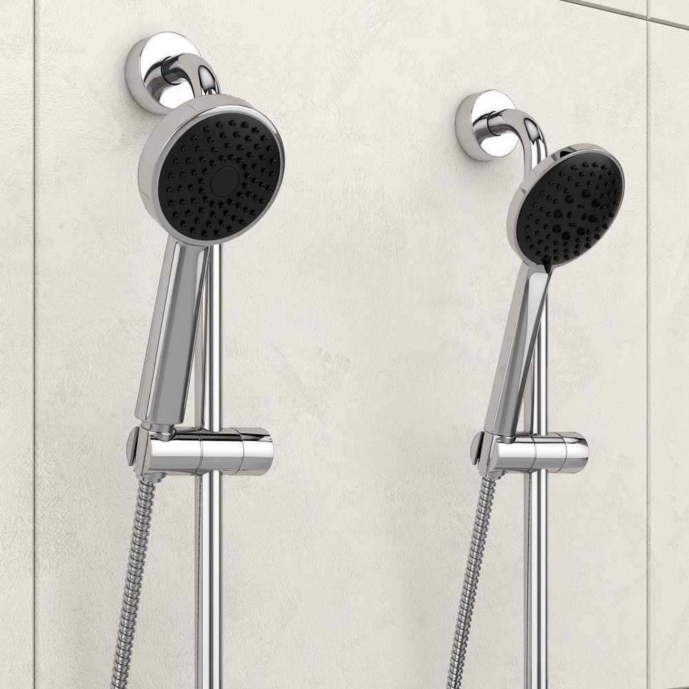 Bath and shower faucets Villeroy - Boch SUBWAY set 22 3D model_7