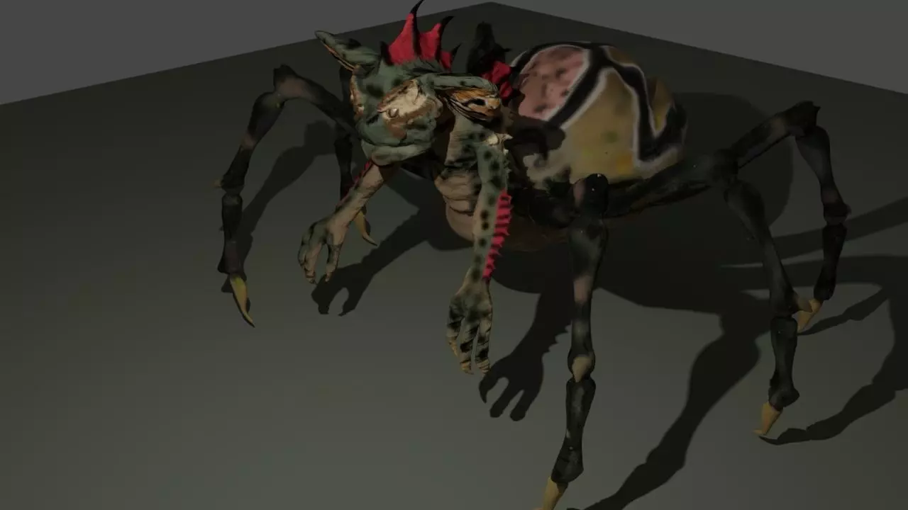 Gremlin spider 3D print model