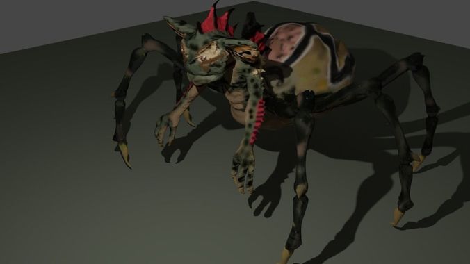 Gremlin spider 3D print model