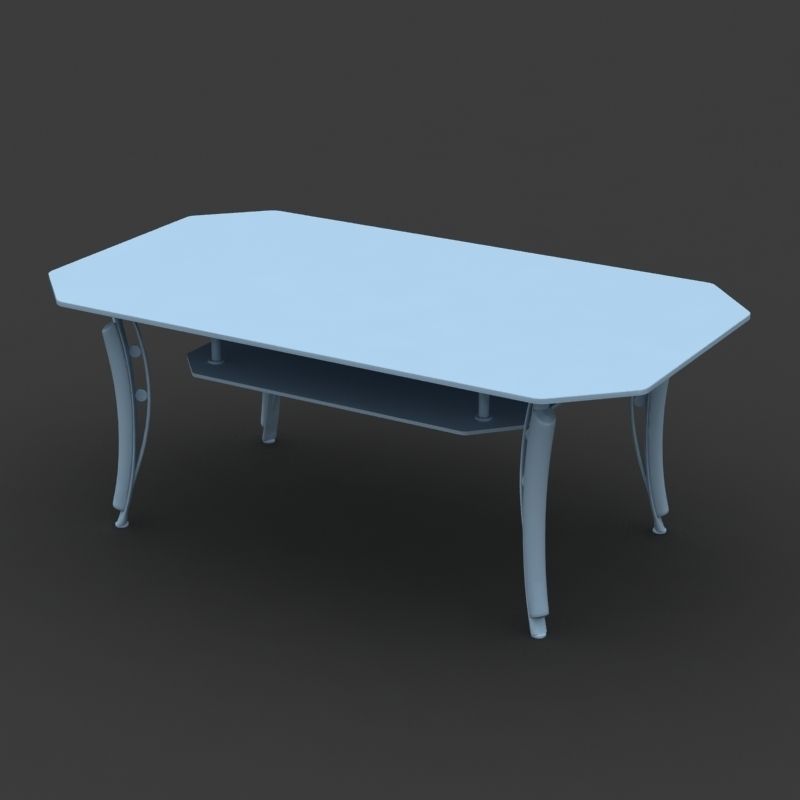 Center Table 3D model_4