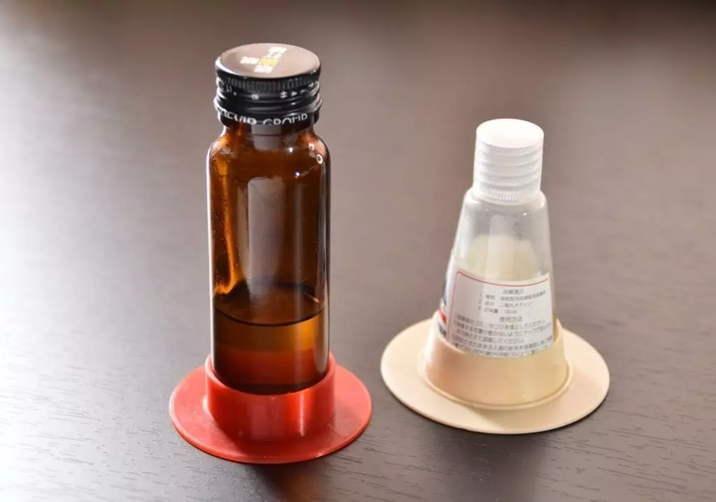Small Bottle Stand Free 3D print model