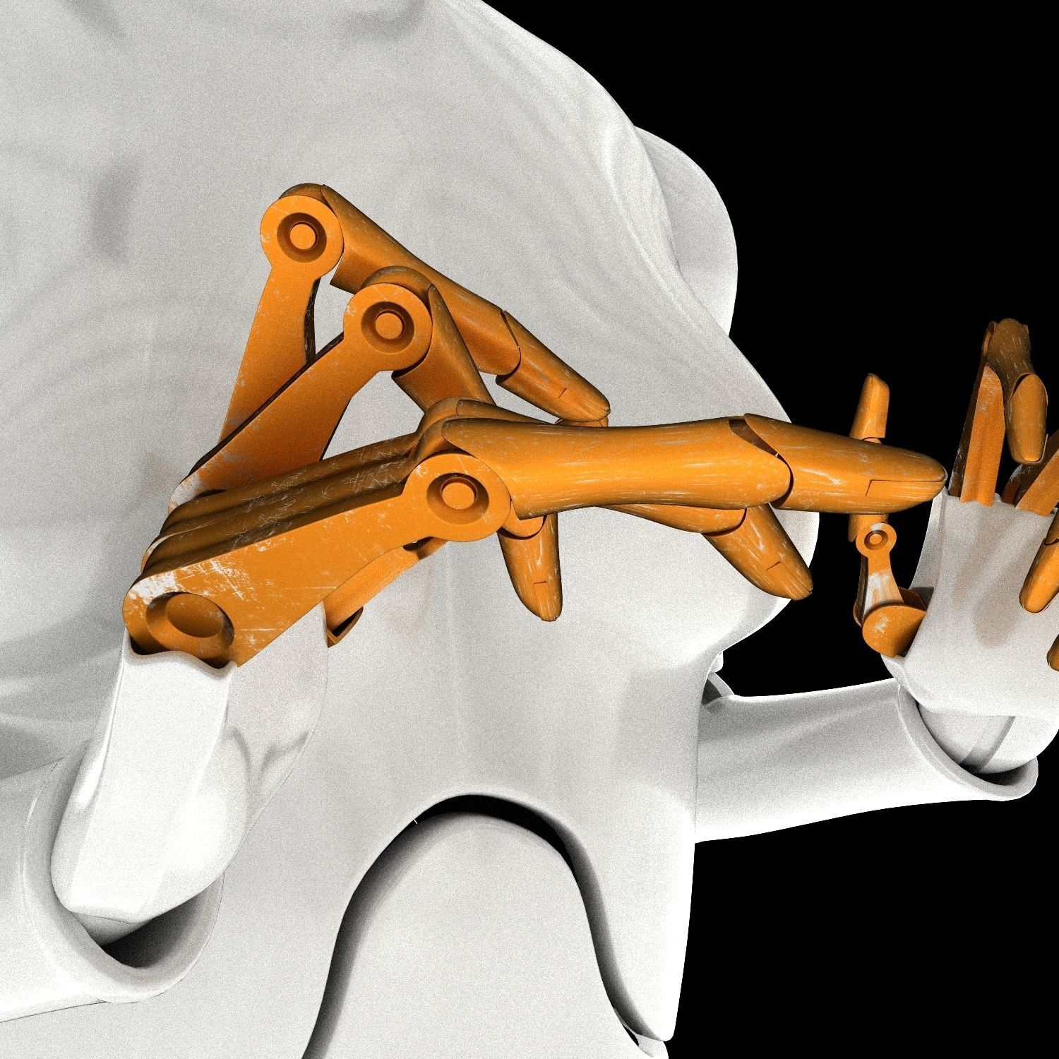 Ghost In The Shell Geisha 3D model_8