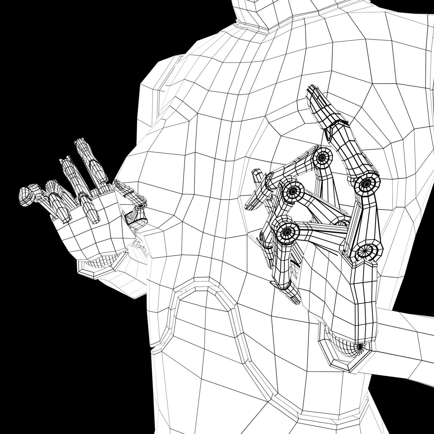 Ghost In The Shell Geisha 3D model_17