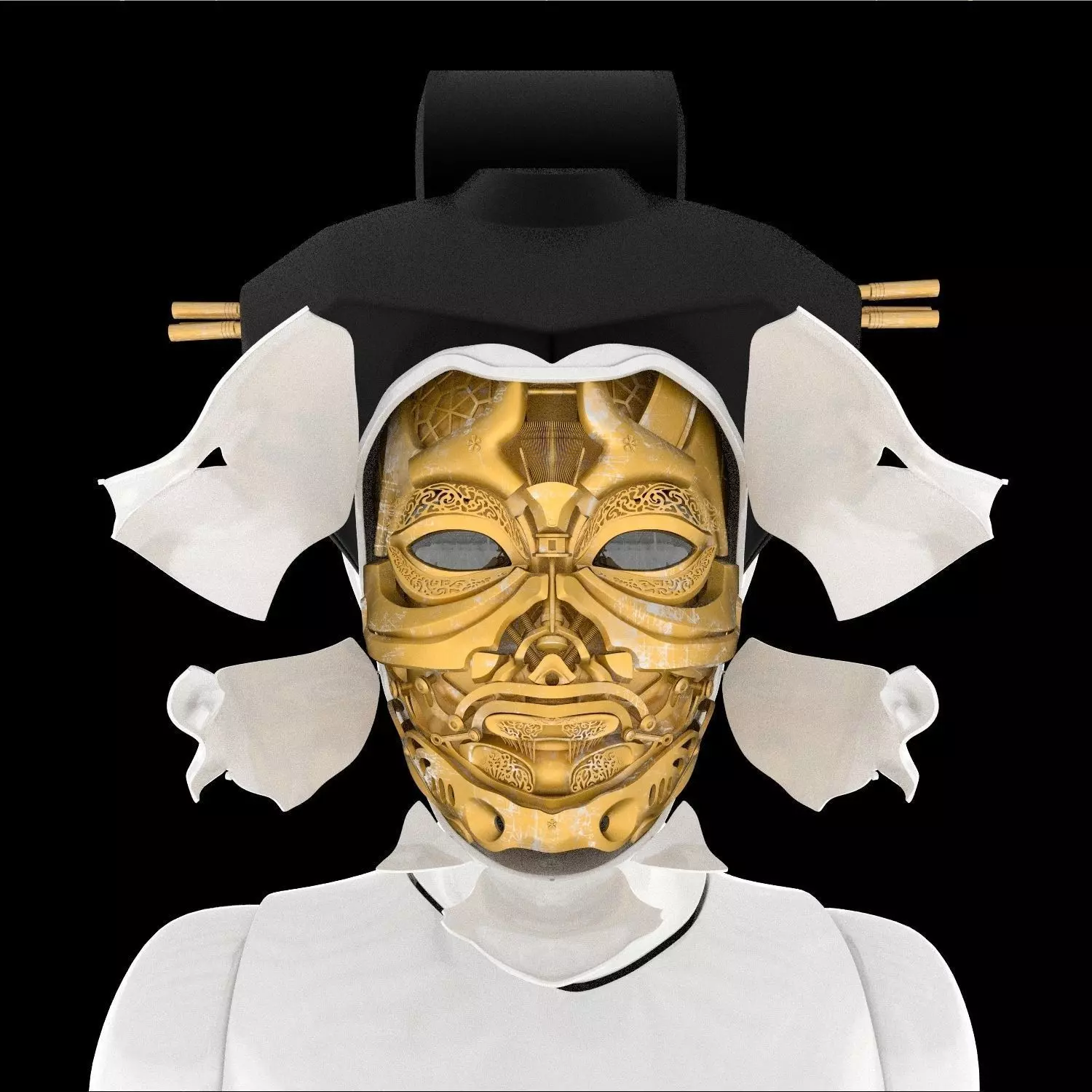 Ghost In The Shell Geisha 3D model_0