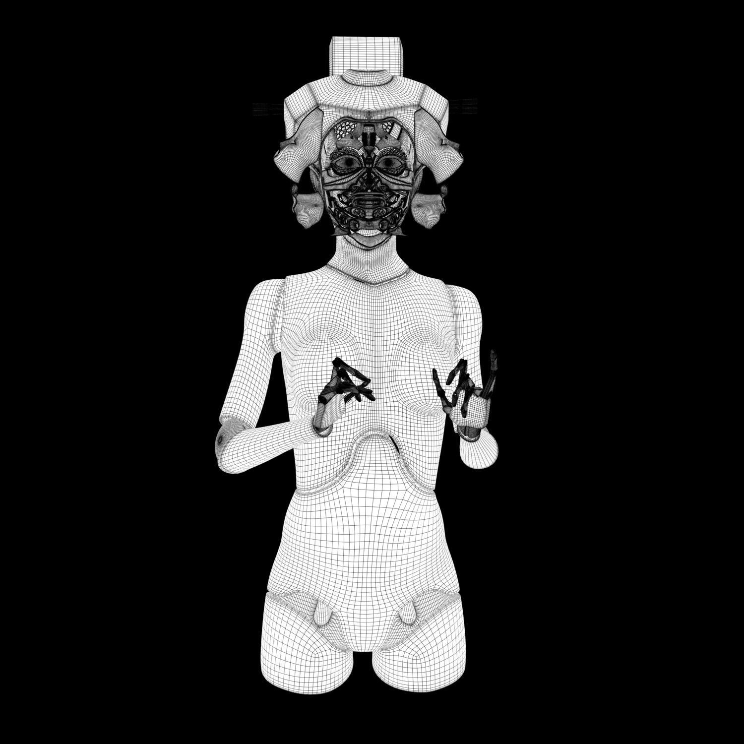 Ghost In The Shell Geisha 3D model_14