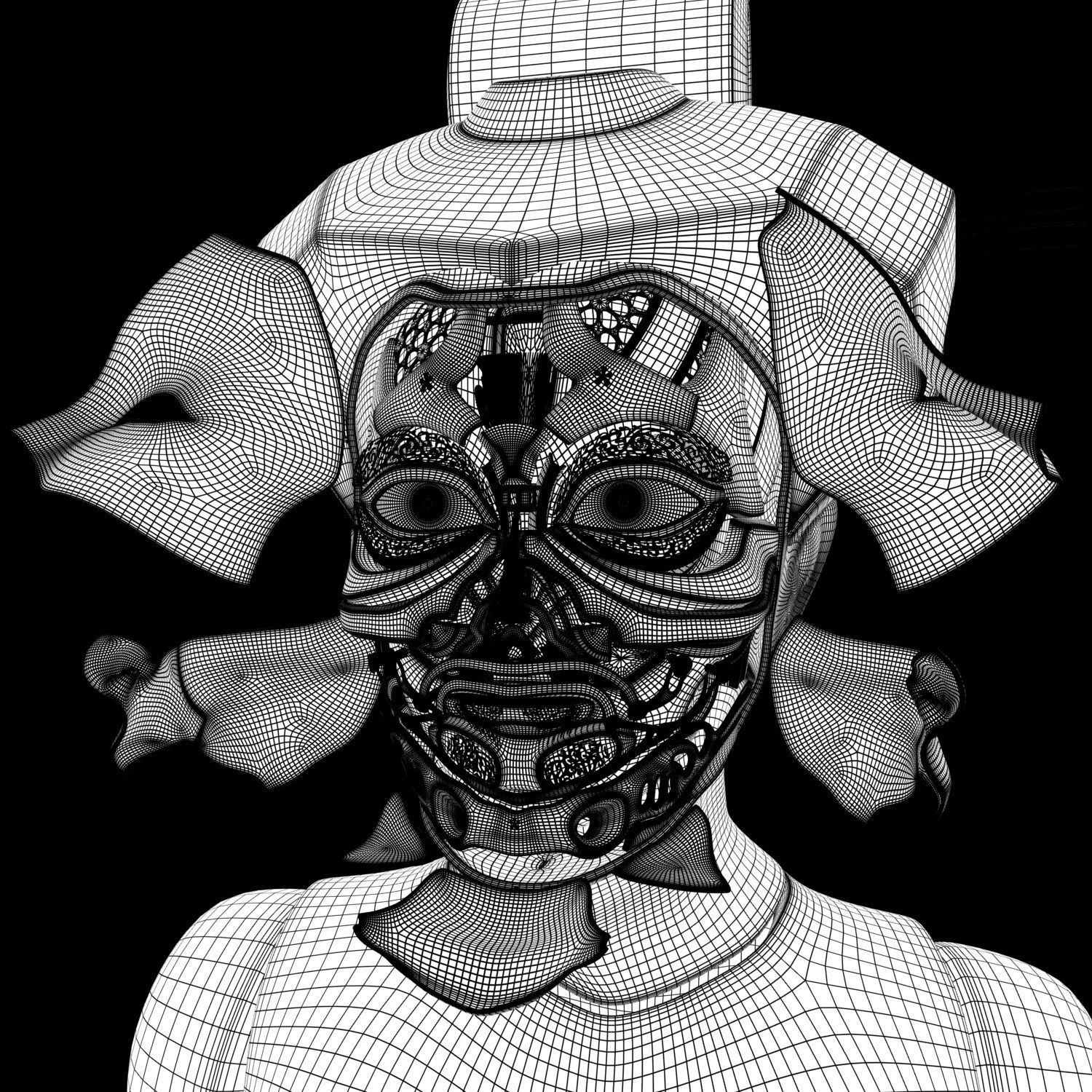 Ghost In The Shell Geisha 3D model_16