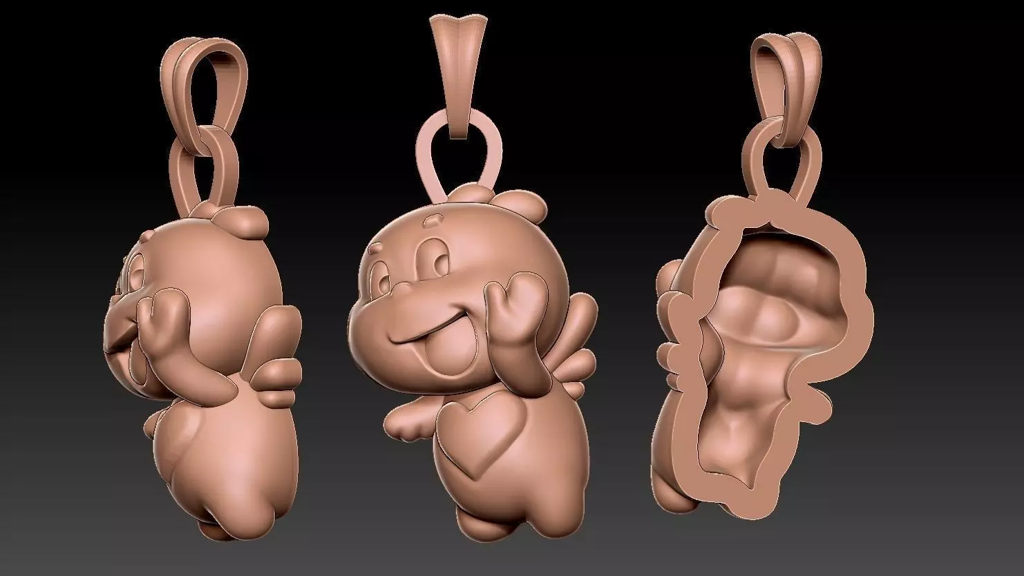 STCKER HELLO Free 3D print model