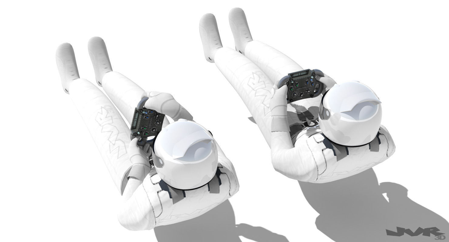 Generic F1 2015-2016 Race Car 3D model_12