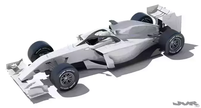 Generic F1 2015-2016 Race Car 3D model