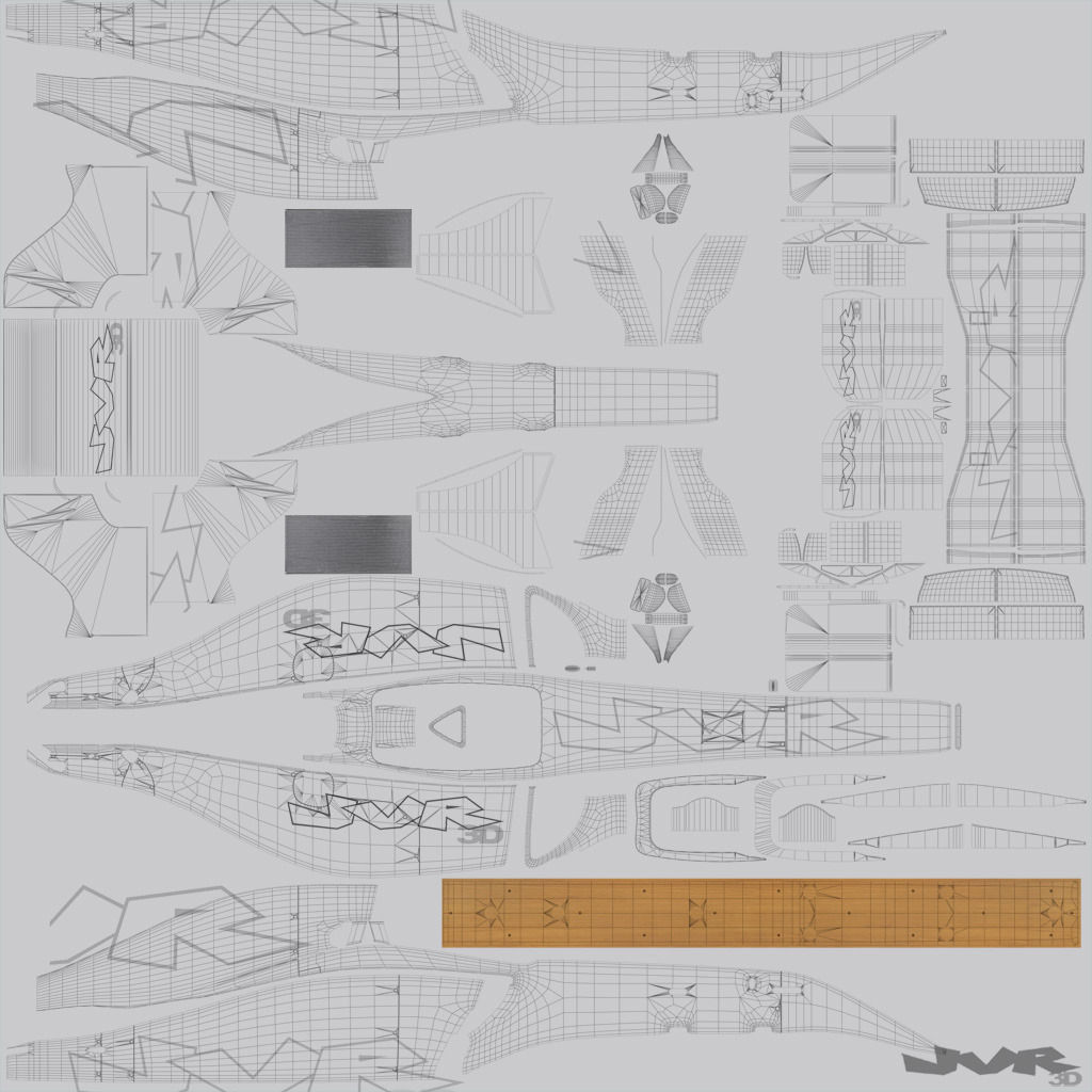 Generic F1 2015-2016 Race Car 3D model_22