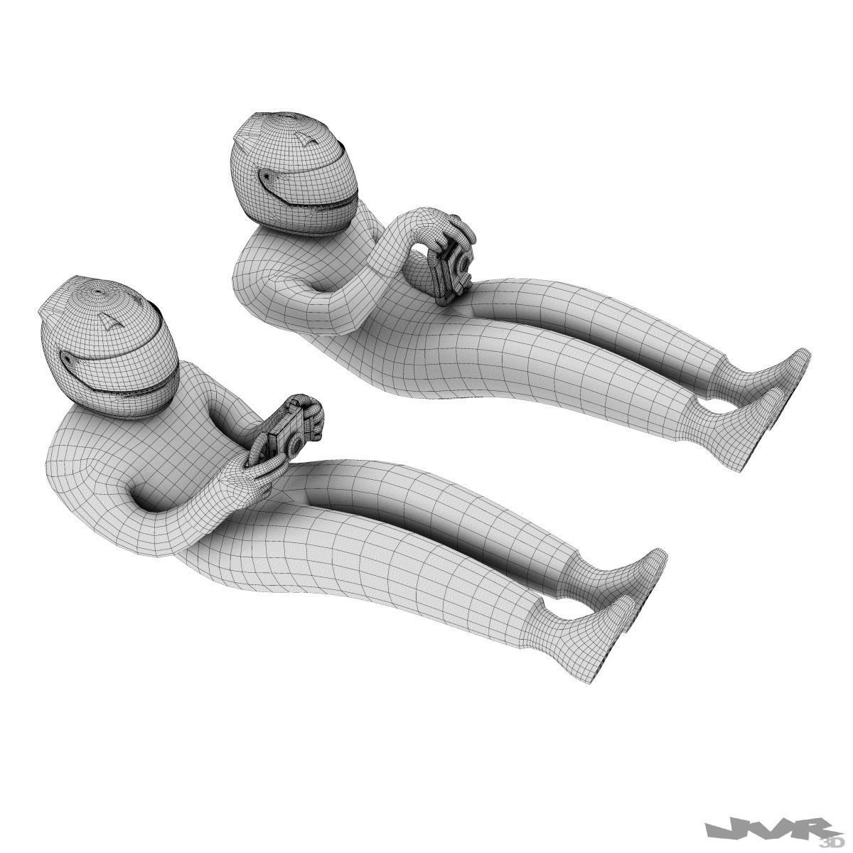 Generic F1 2015-2016 Race Car 3D model_17