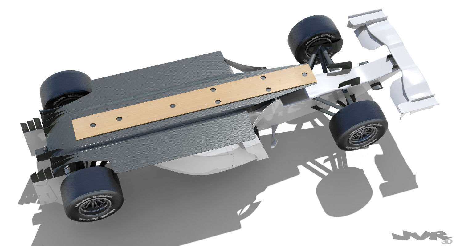 Generic F1 2015-2016 Race Car 3D model_10