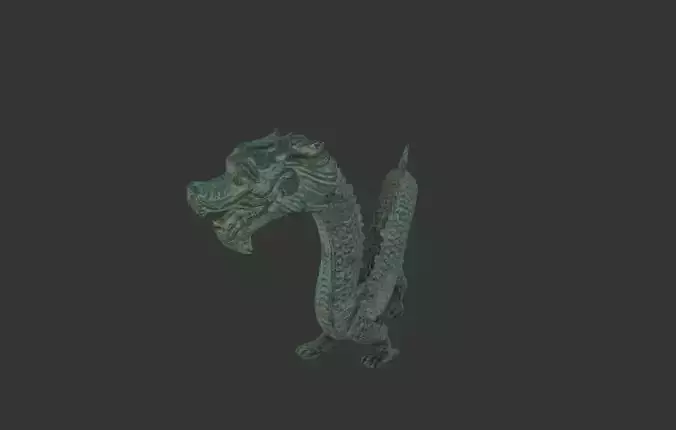Dragon statue