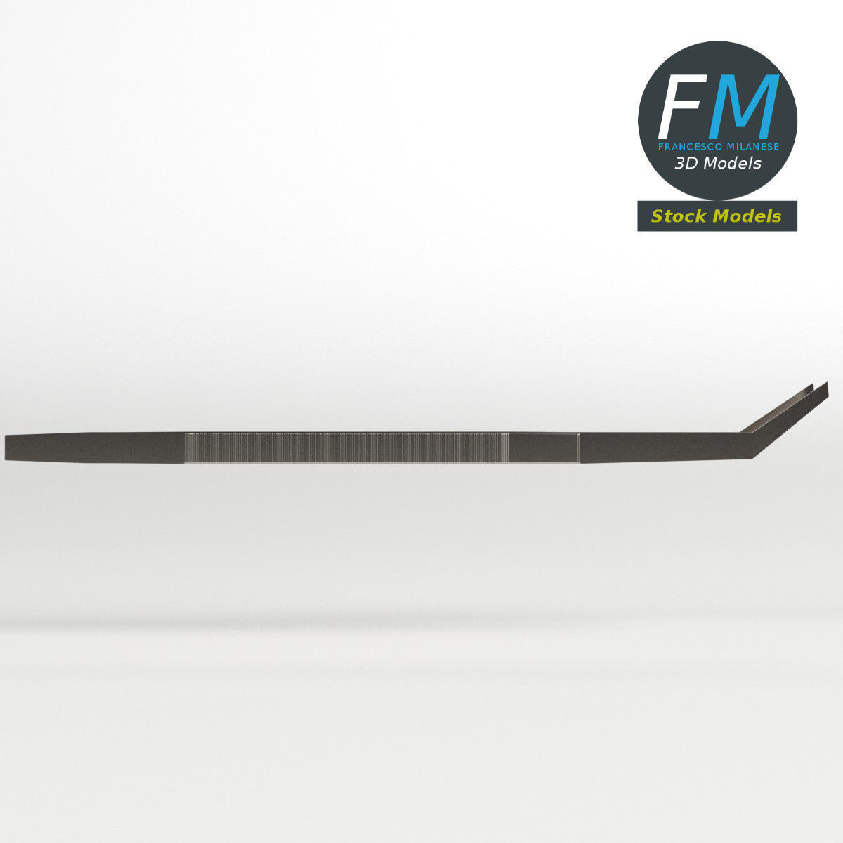 Dental Tweezers 3D model_3