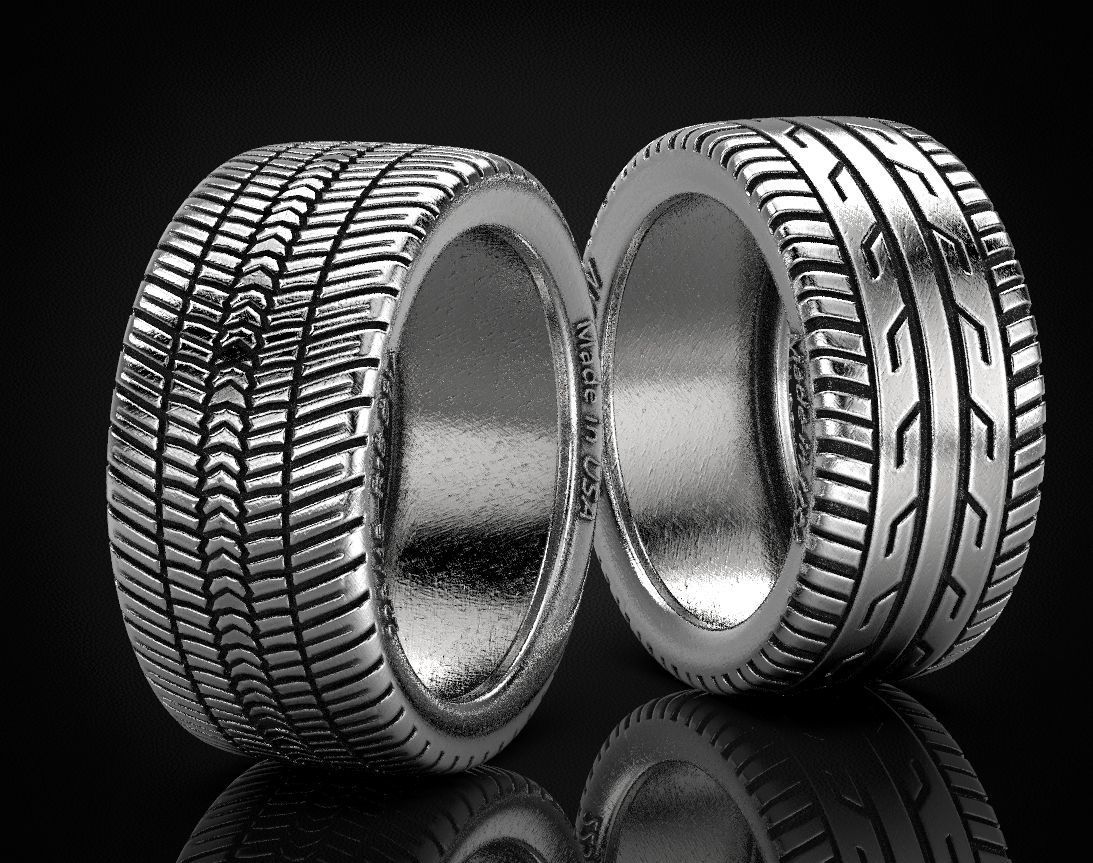Stylish ring wheel summer and winter 441 3D print model_9