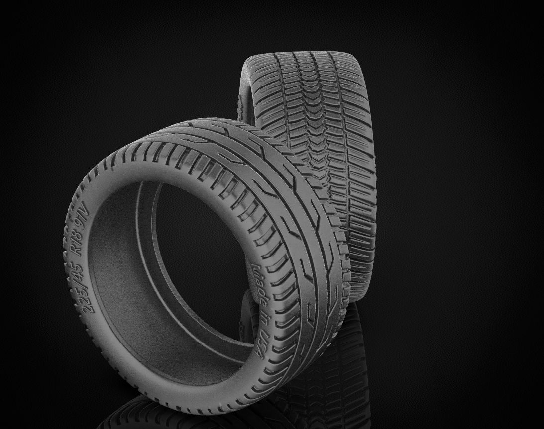 Stylish ring wheel summer and winter 441 3D print model_12