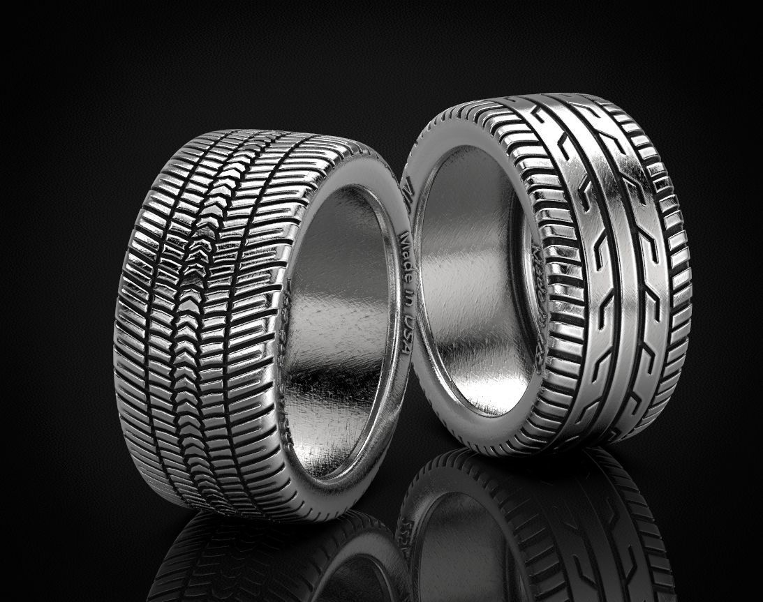 Stylish ring wheel summer and winter 441 3D print model_6