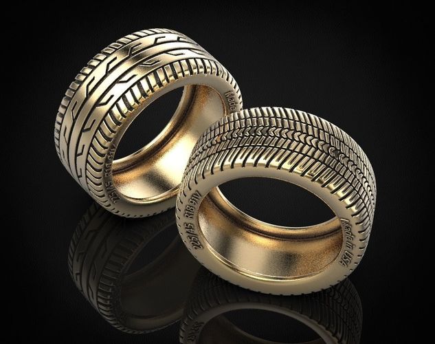 Stylish ring wheel summer and winter 441 3D print model