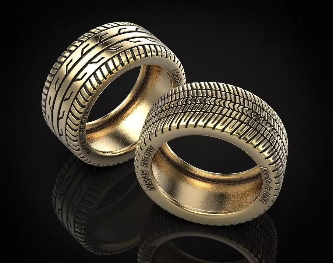 Stylish ring wheel summer and winter 441 3D print model_0