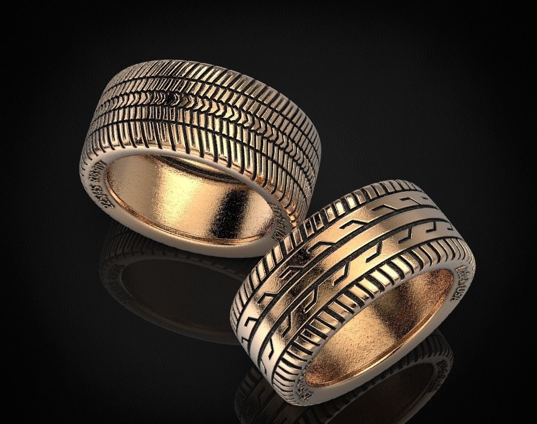 Stylish ring wheel summer and winter 441 3D print model_2