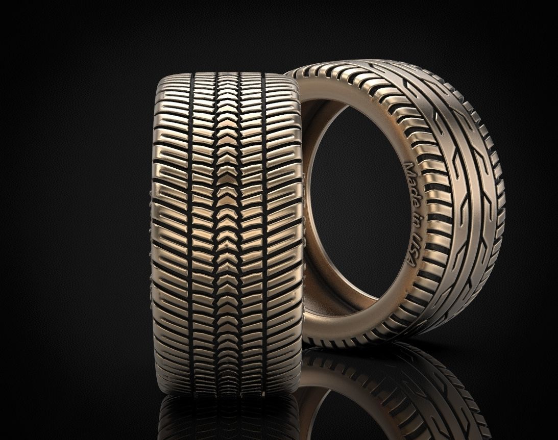 Stylish ring wheel summer and winter 441 3D print model_7