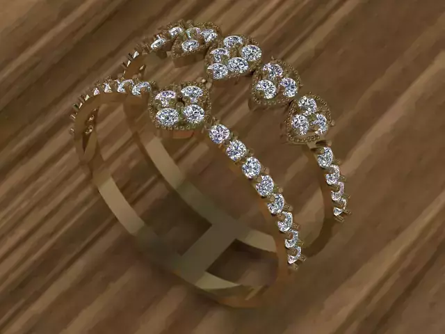 Gold ring Beautiful lightweitght