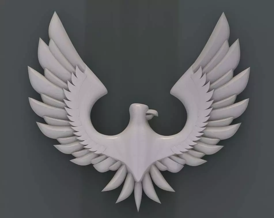 eagle dove 3D print model
