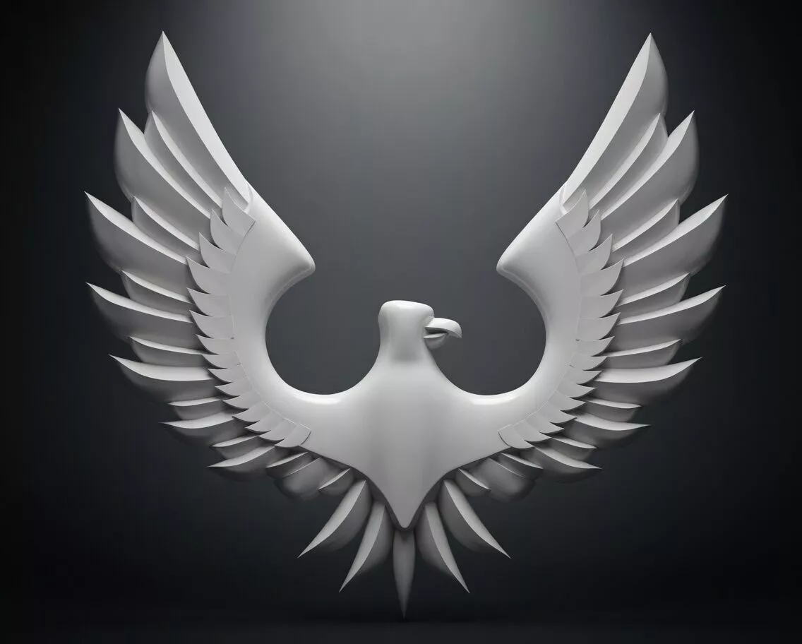 eagle dove 3D print model