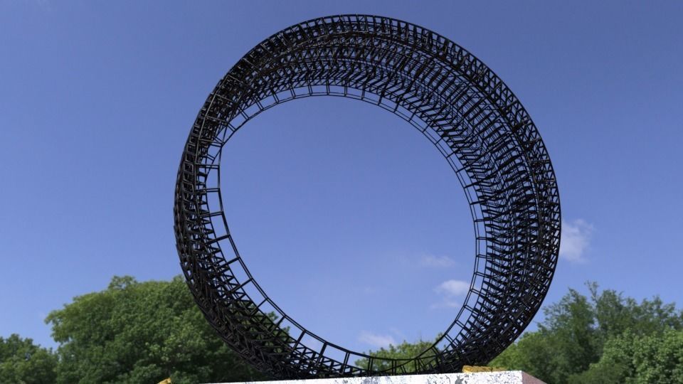 ORTAS TIRE NO 27 GAME READY Low-poly 3D model_10