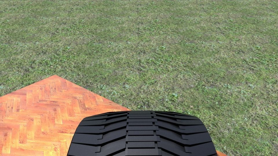 ORTAS TIRE NO 27 GAME READY Low-poly 3D model_1