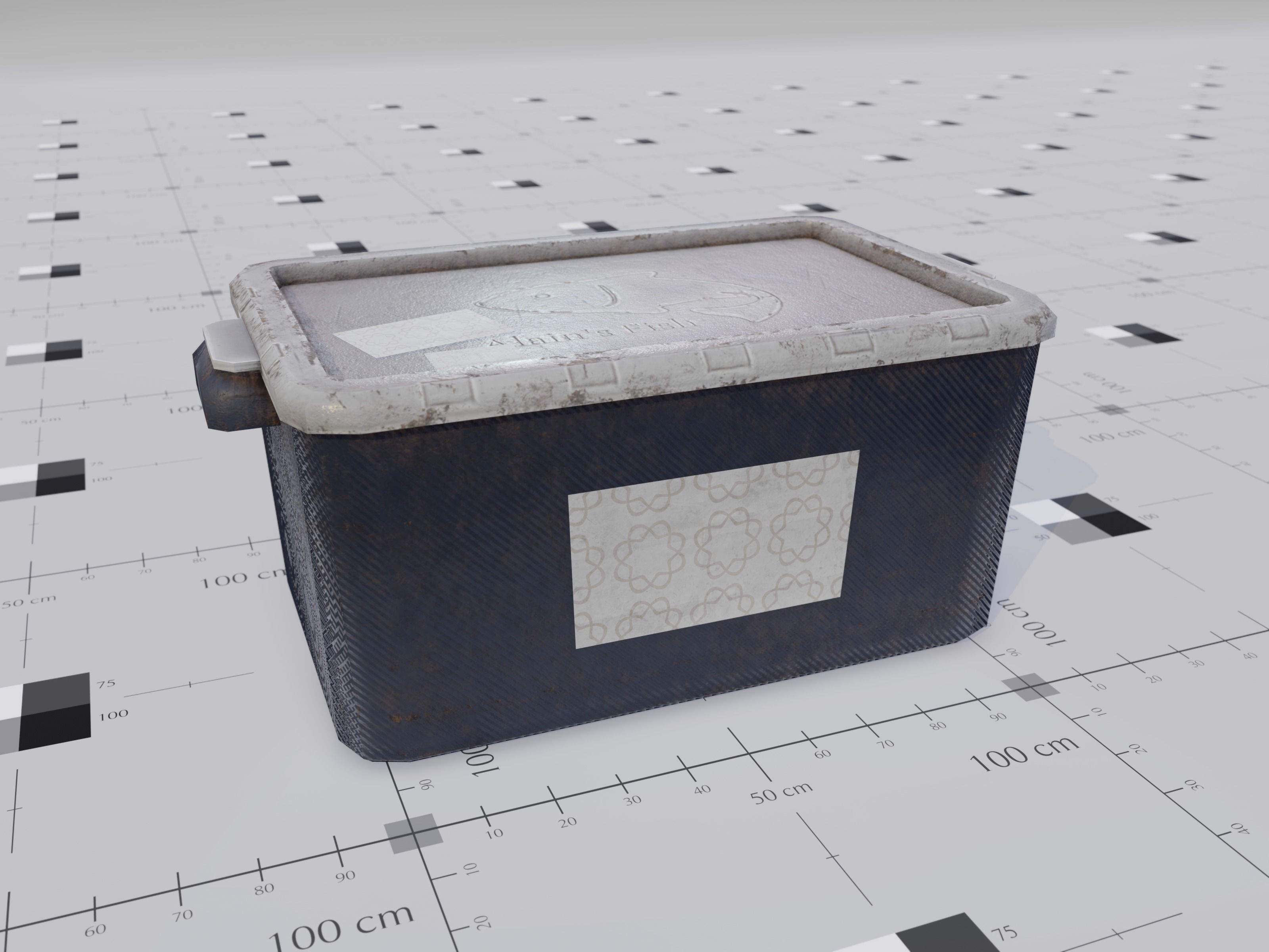 PBR - Swamp Fishing Gear Low-poly 3D model_41