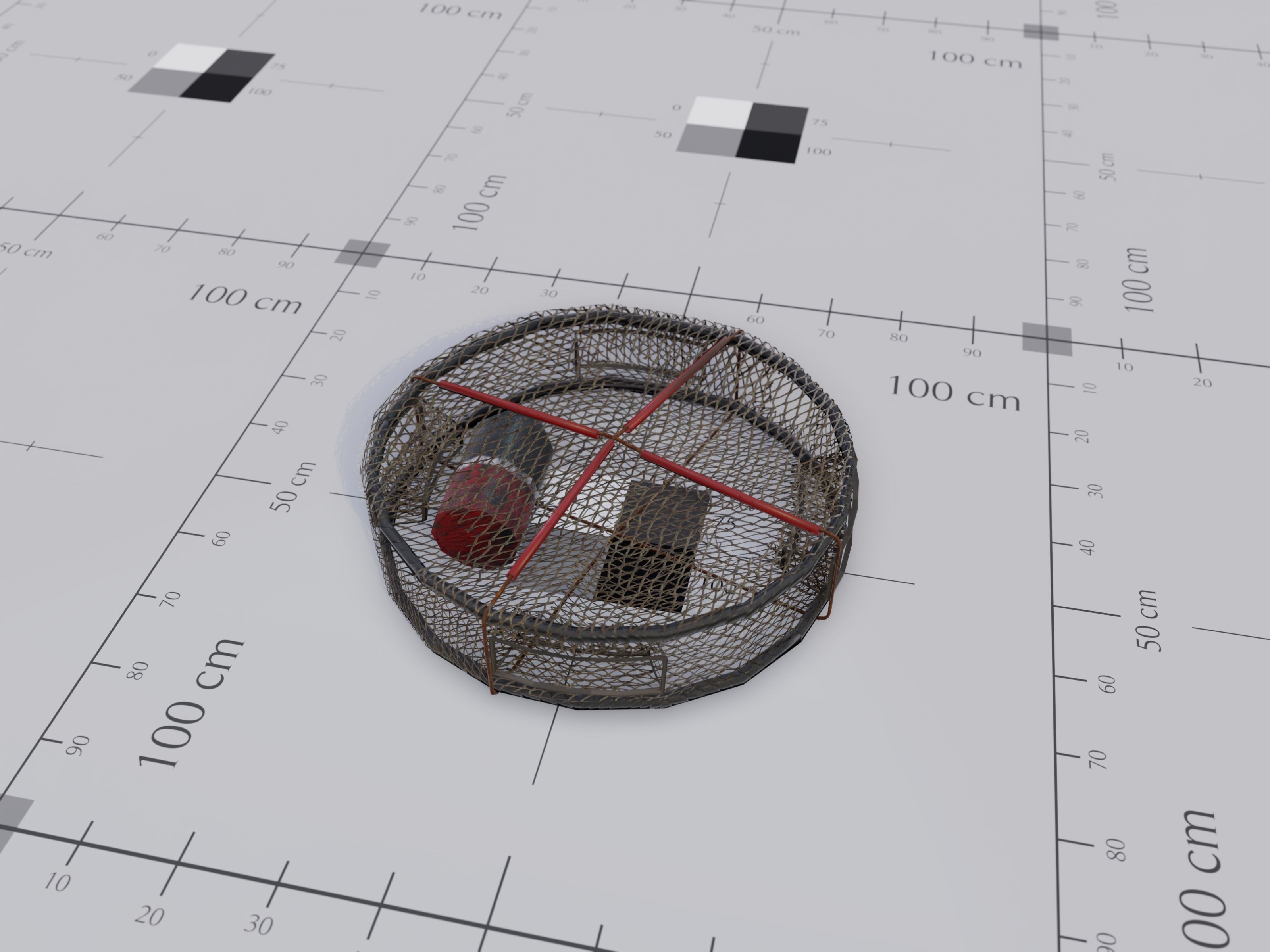 PBR - Swamp Fishing Gear Low-poly 3D model_9