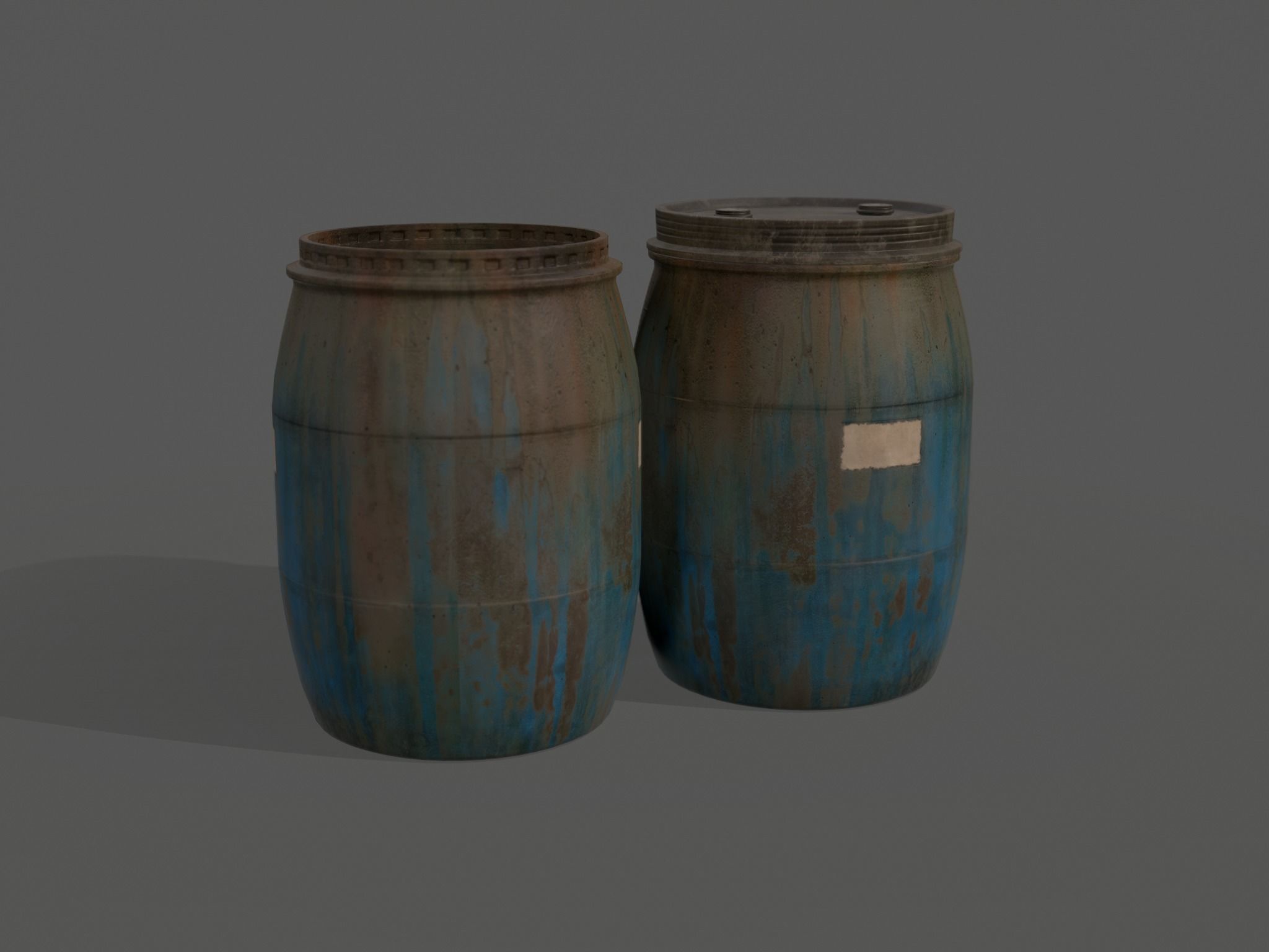 PBR - Swamp Fishing Gear Low-poly 3D model_37