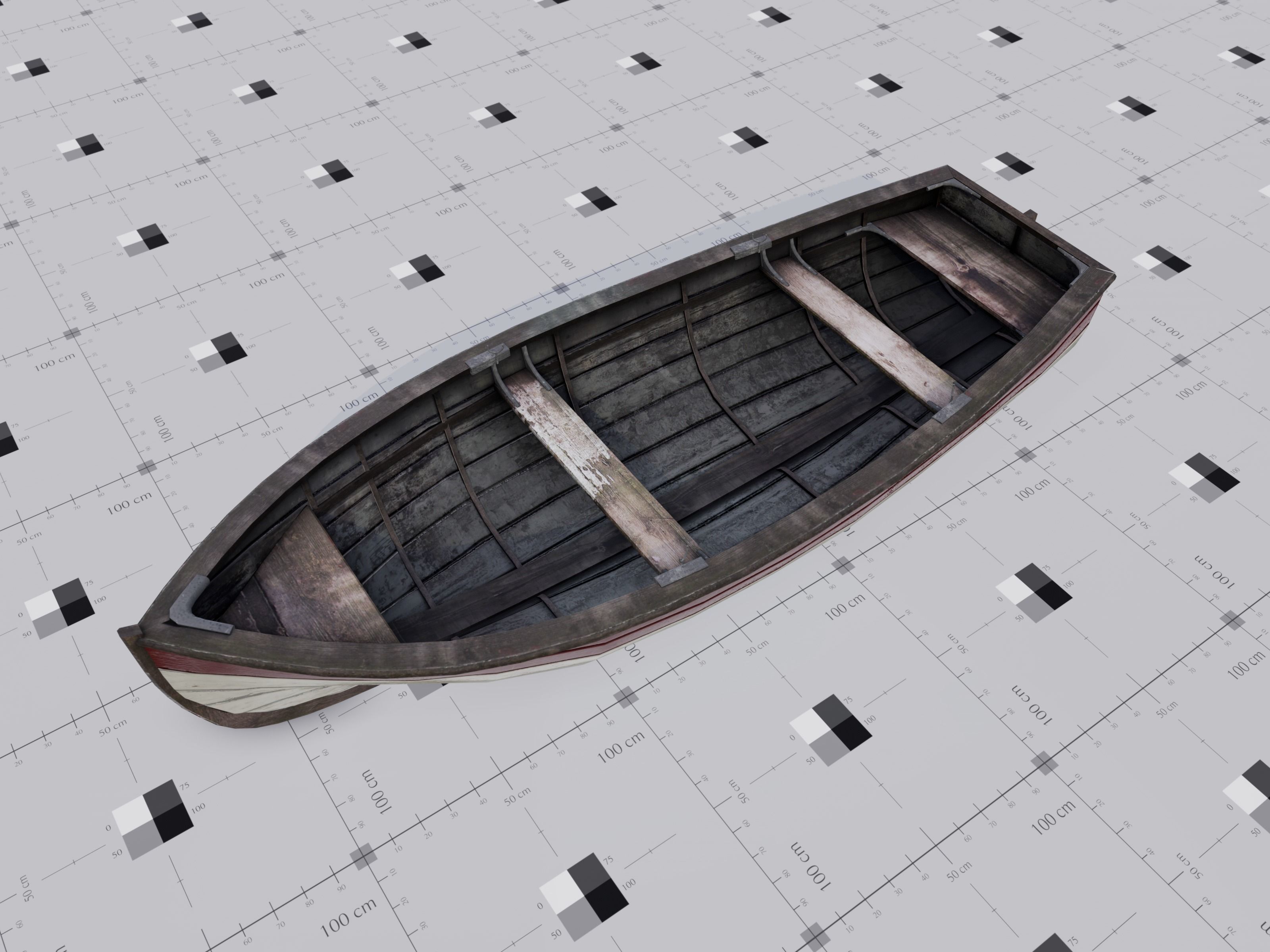 PBR - Swamp Fishing Gear Low-poly 3D model_28