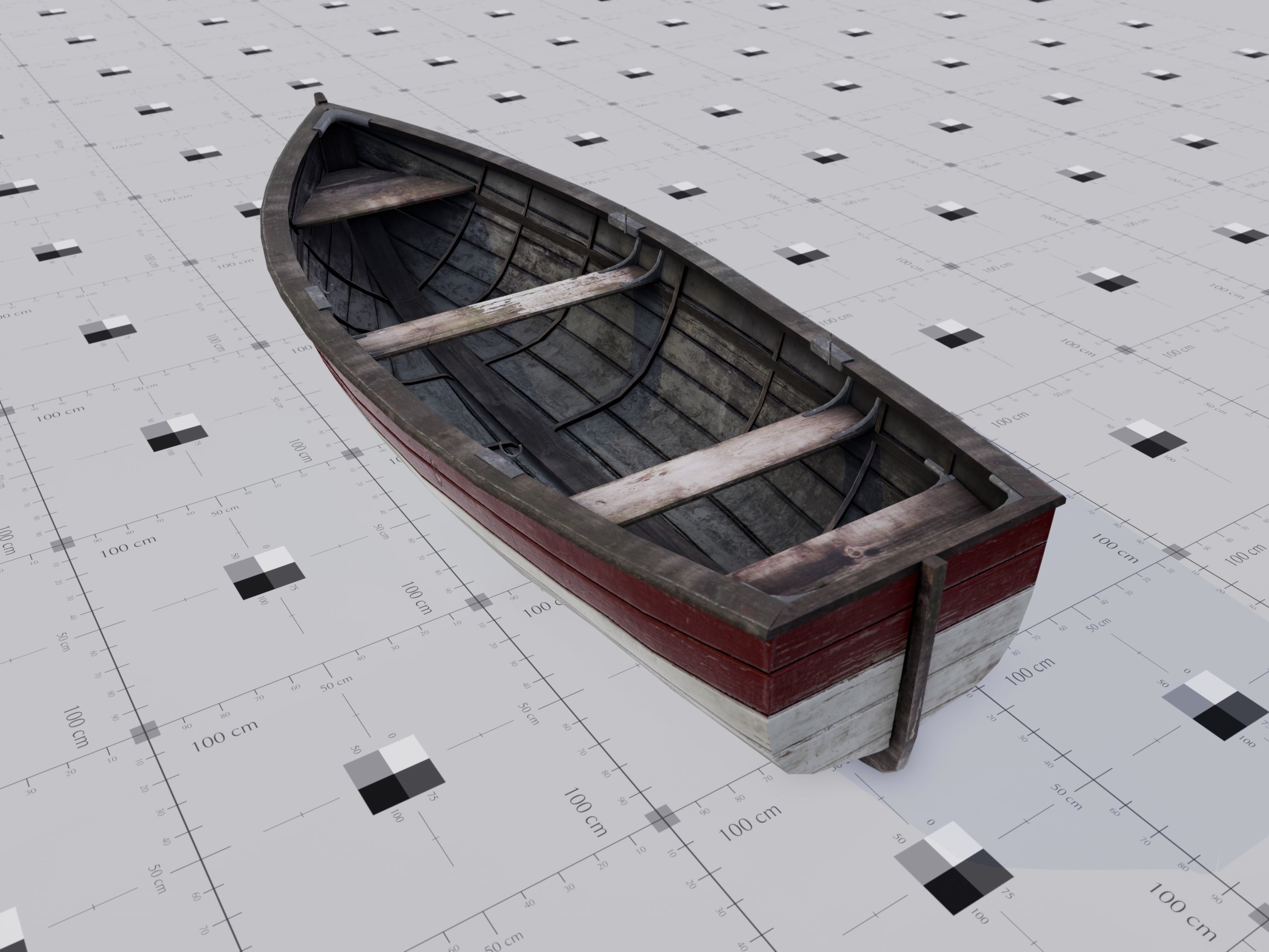 PBR - Swamp Fishing Gear Low-poly 3D model_25