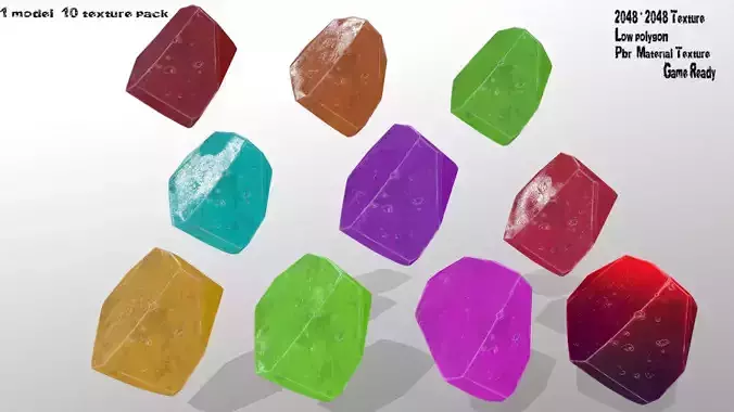 crystal set 2 gemstone