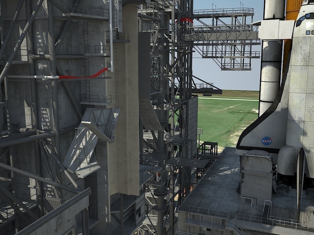 NASA Kennedy Space Center 39B 3D model_12