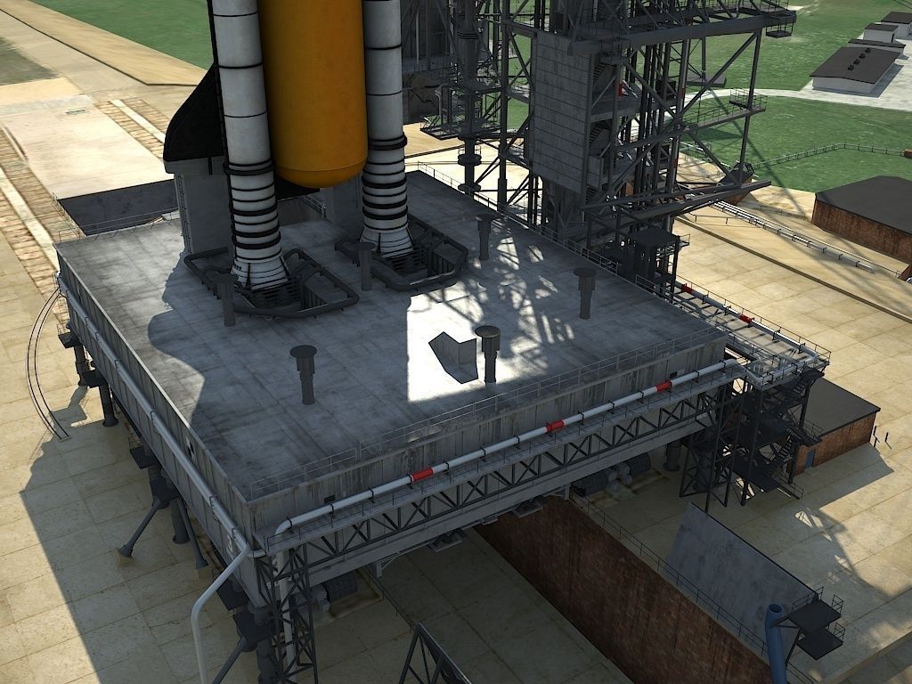 NASA Kennedy Space Center 39B 3D model_9