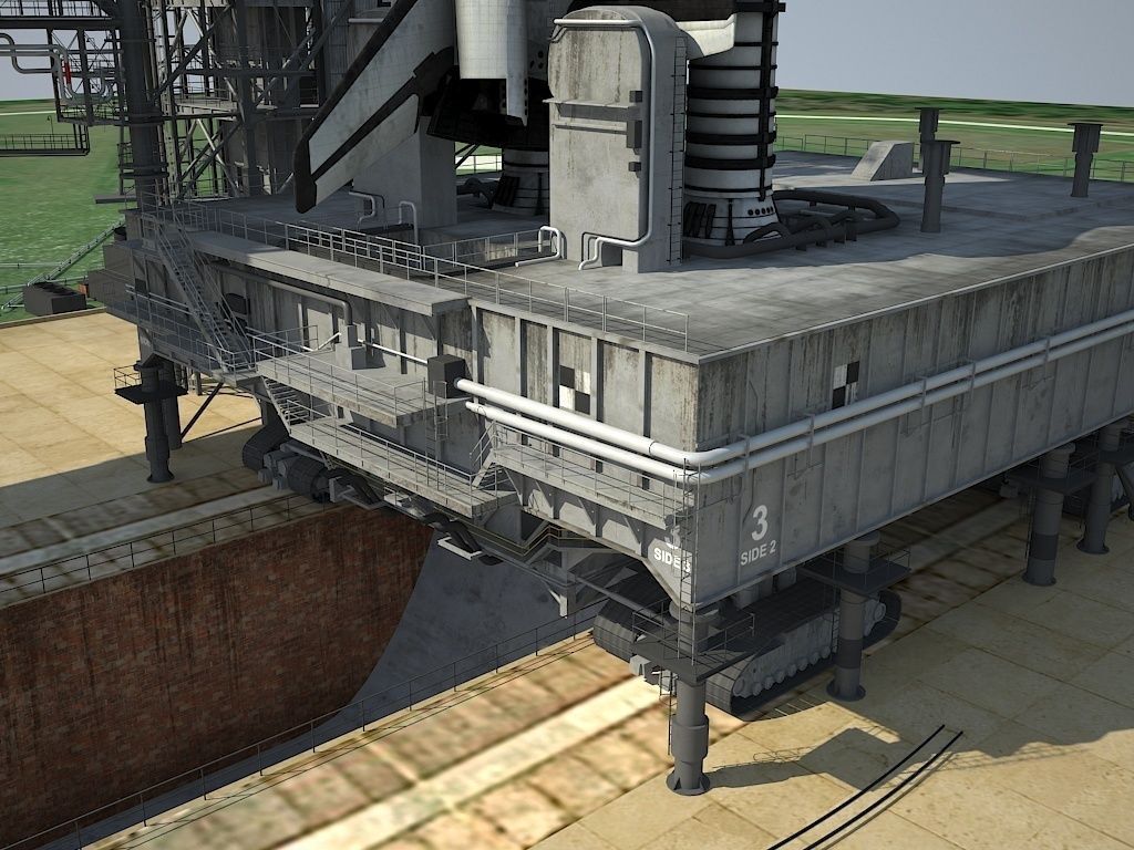 NASA Kennedy Space Center 39B 3D model_8