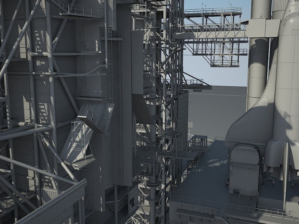 NASA Kennedy Space Center 39B 3D model_26