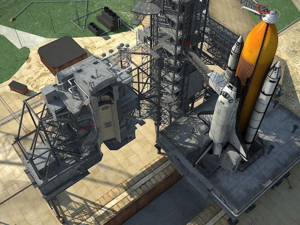 NASA Kennedy Space Center 39B 3D model_4