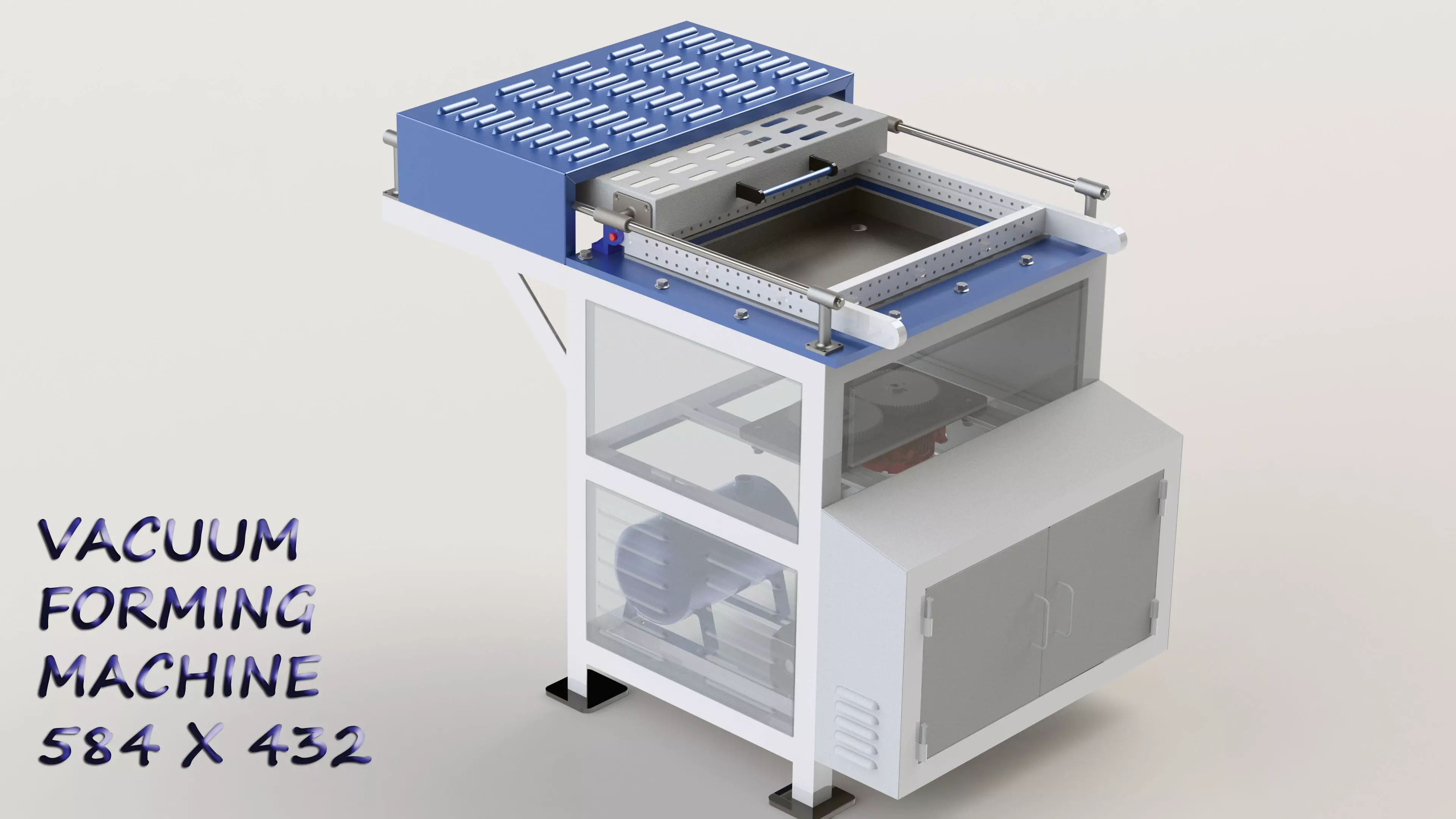 Vaccum Forming Machine 3D model