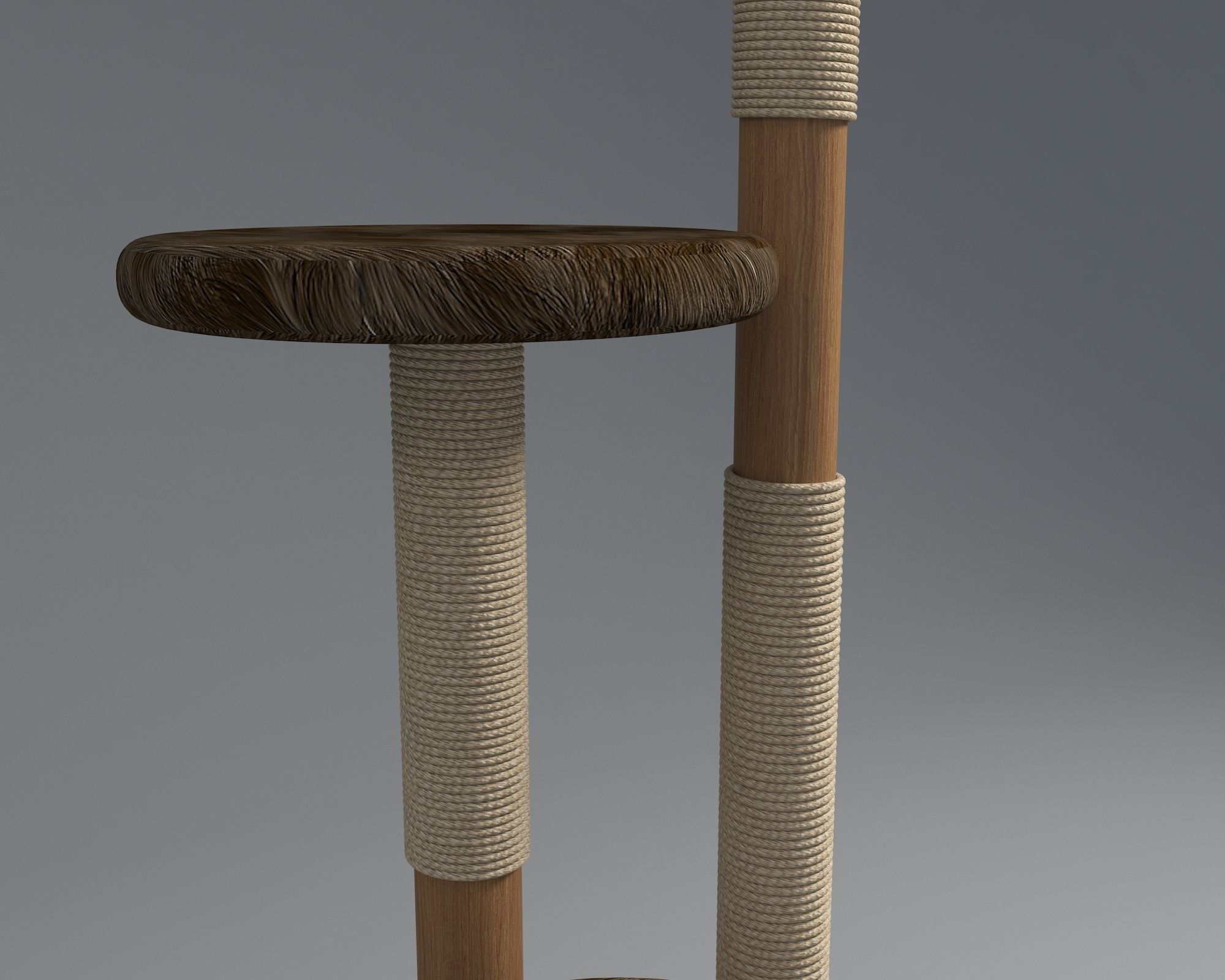 Cat Tree 3D model_4