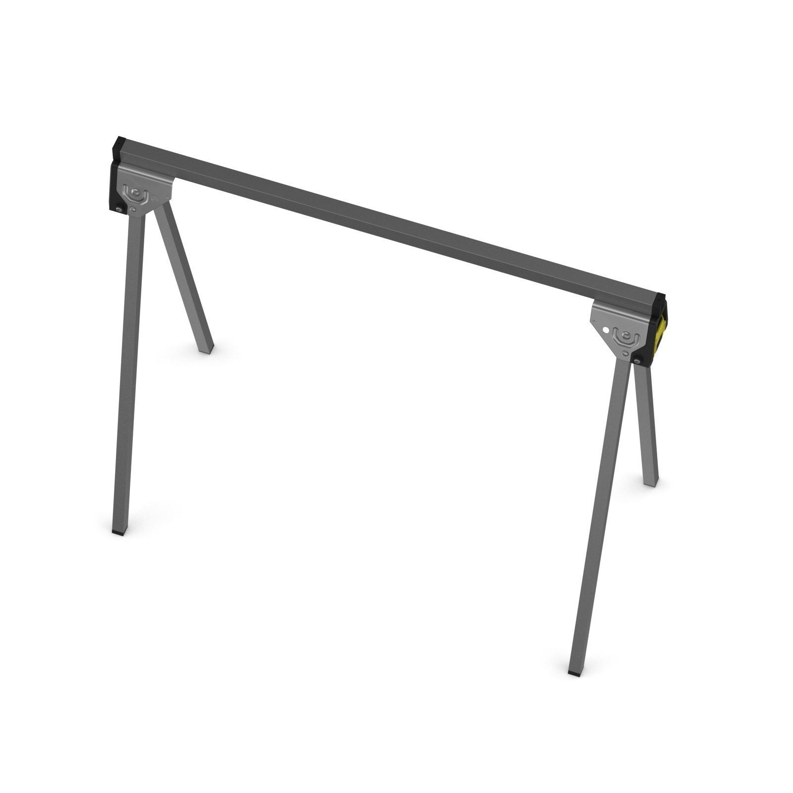Metal Sawhorse 3D model_3