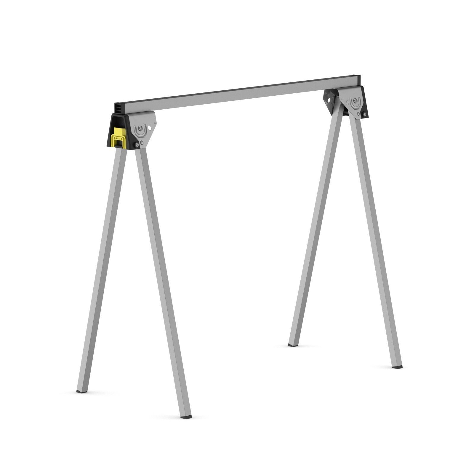 Metal Sawhorse 3D model_1
