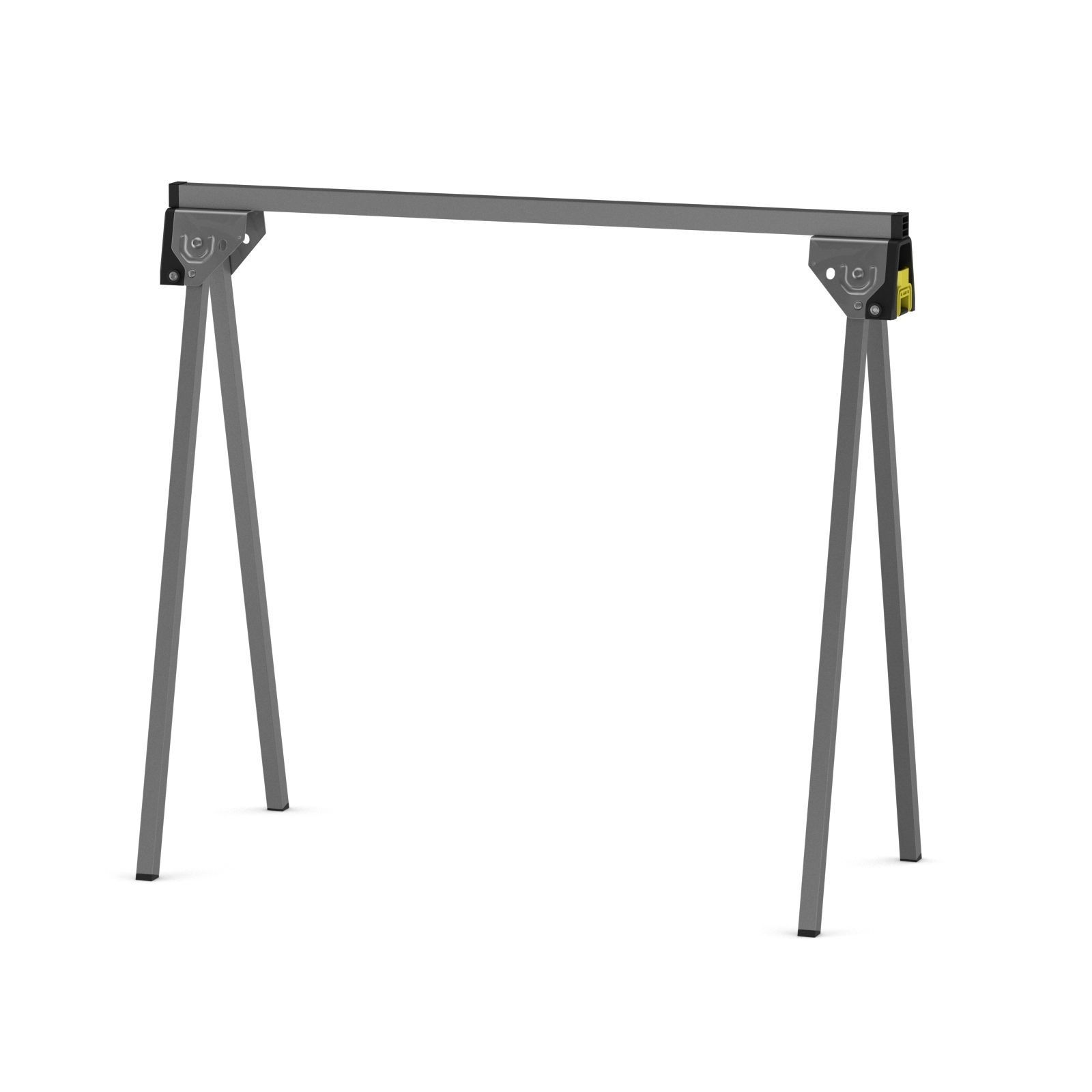 Metal Sawhorse 3D model_2